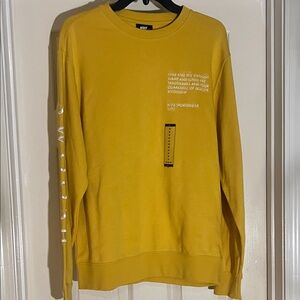 Nike Men's Yellow Sweatshirt